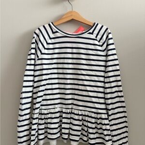 Striped Long Sleeve Top
